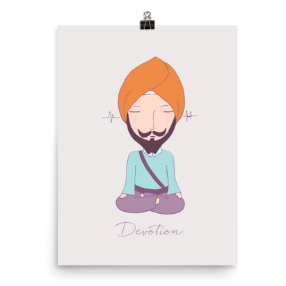 Devotion Poster - Premium Poster from My Inner Master - Just $19.99! Shop now at My Inner Master